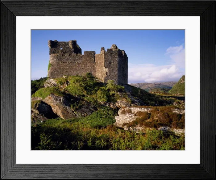 Framed Print : The ruins of Castle Tioram Framed Print : The ruins of Castle Tioram