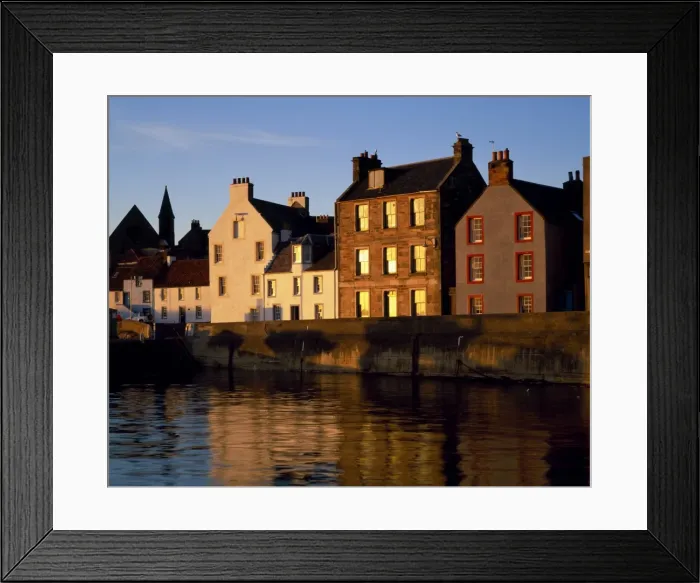 Framed Print : Houses on the waterfront at St Framed Print : Houses on the waterfront at St