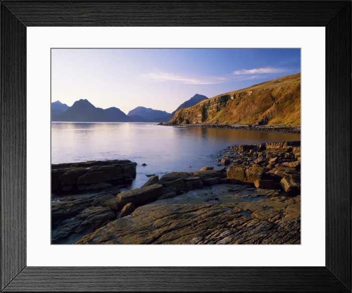 Framed Print : The Cuilins from Elgol on the west coast of the Isle of Skye Framed Print : The Cuilins from Elgol on the west coast of the Isle of Skye
