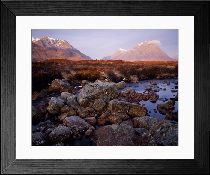 Framed Print : Rocks on Rannoch Moor Framed Print : Rocks on Rannoch Moor