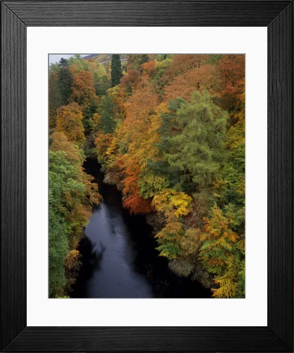 Framed Print : River Garry near Killiecrankie Framed Print : River Garry near Killiecrankie