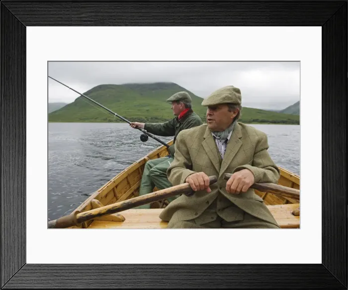 Framed Print : Benmore Estate ghillie Framed Print : Benmore Estate ghillie