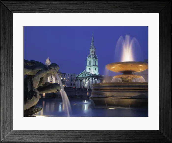 Framed Print : Trafalgar Square Framed Print : Trafalgar Square
