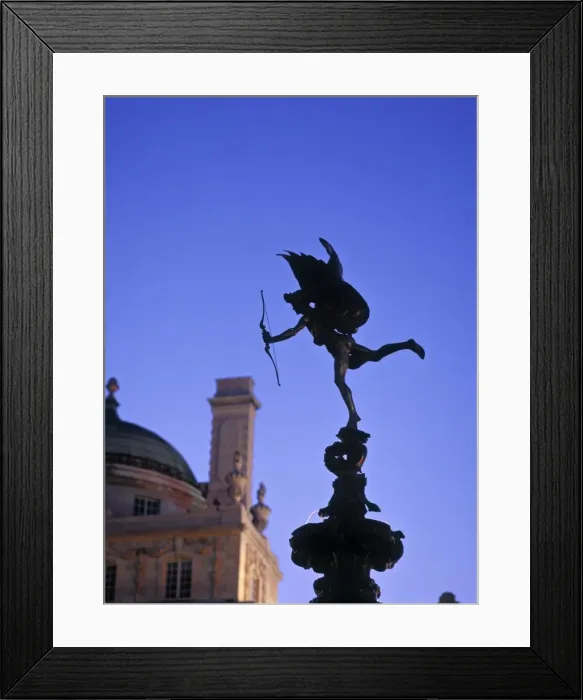 Framed Print : Eros Statue Framed Print : Eros Statue