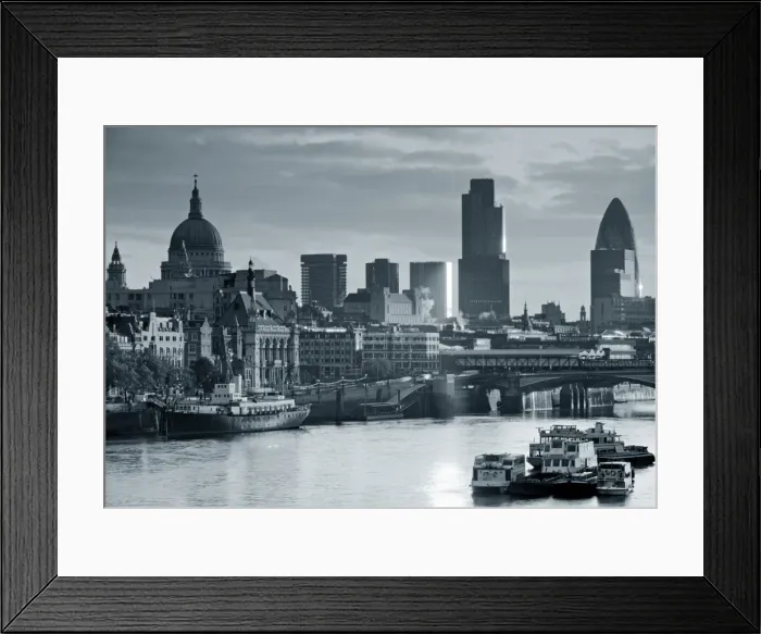 Framed Print : St. Pauls and City of London Framed Print : St. Pauls and City of London