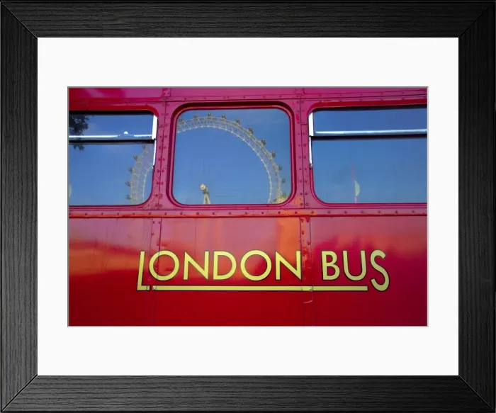 Framed Print : London bus Framed Print : London bus