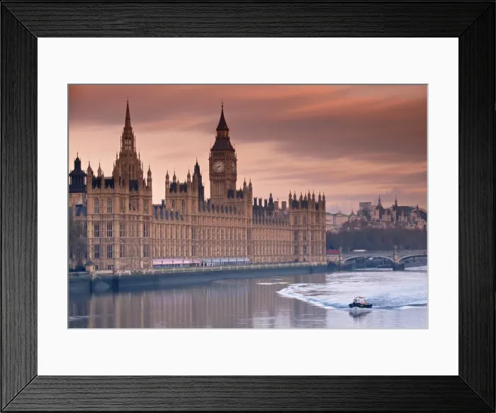 Framed Print : Houses of Parliament Framed Print : Houses of Parliament