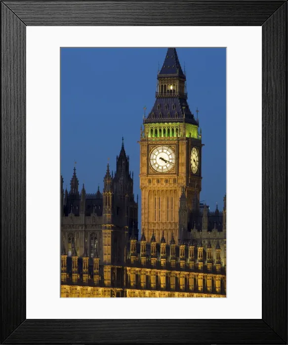Framed Print : Big Ben, Houses of Parliament