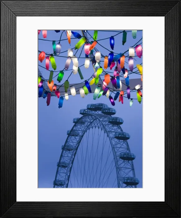 Framed Print : Millennium Wheel Framed Print : Millennium Wheel