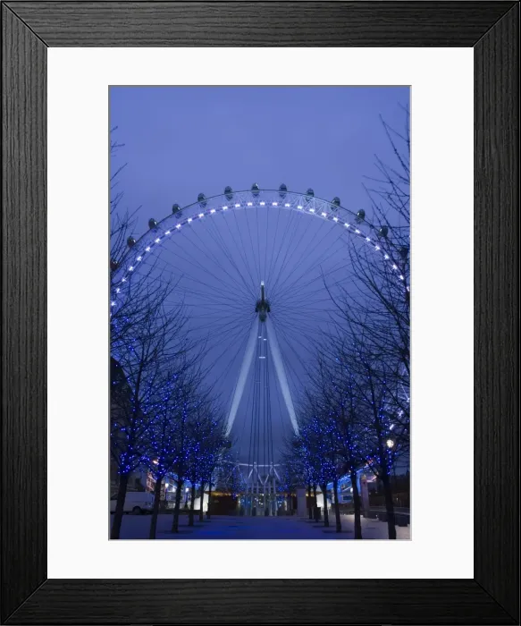 Framed Print : Millennium Wheel Framed Print : Millennium Wheel