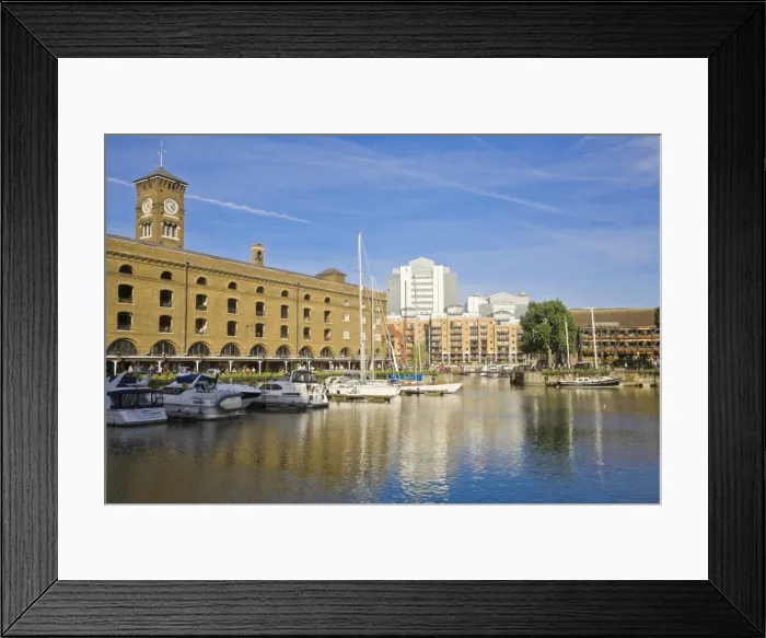Framed Print : England, London, Wapping, St Framed Print : England, London, Wapping, St