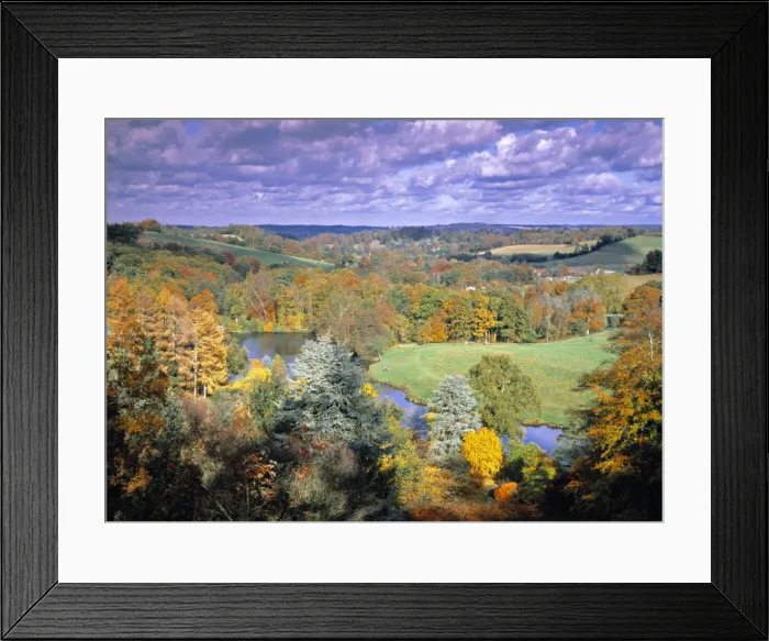 Framed Print : Autumn Landscape Framed Print : Autumn Landscape