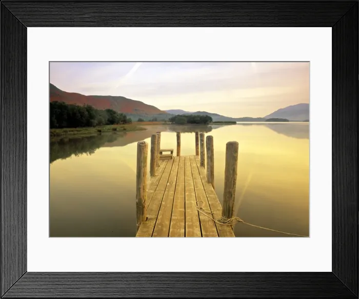 Framed Print : Derwent Water Framed Print : Derwent Water