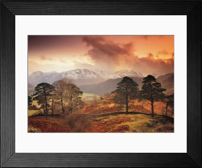 Framed Print : Borrowdale, Lake District, Cumbria, England Framed Print : Borrowdale, Lake District, Cumbria, England