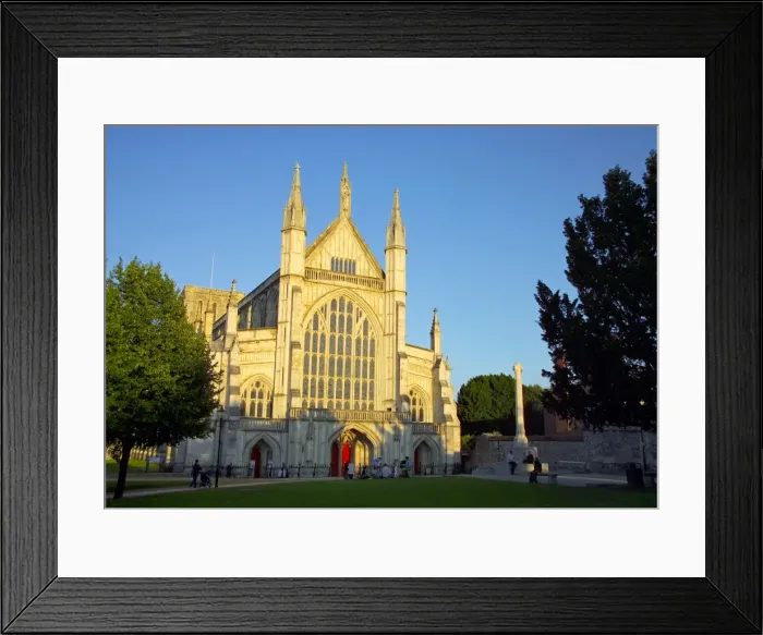 Framed Print : Cathedral, Winchester