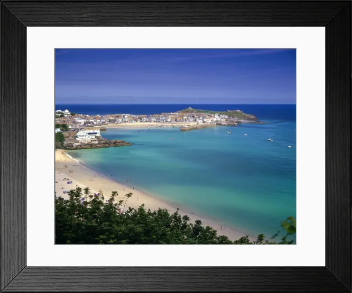 Framed Print : Porthminster Beach, St Framed Print : Porthminster Beach, St
