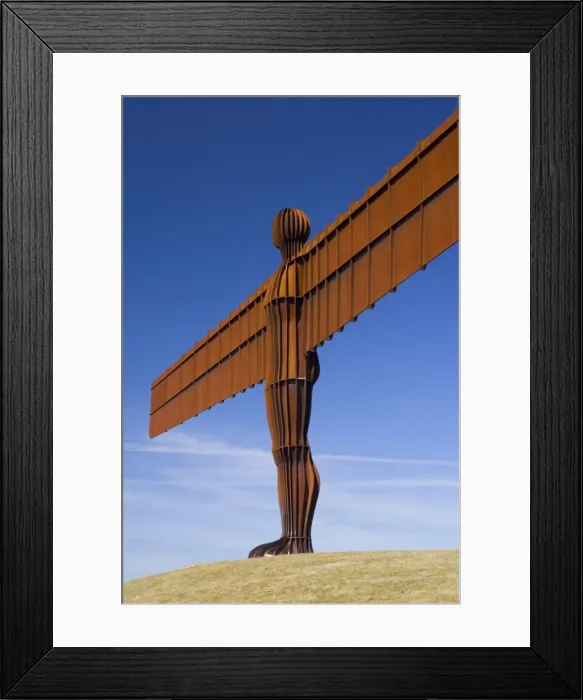 Framed Print : Angel of the North (by Antony Gormley) Framed Print : Angel of the North (by Antony Gormley)