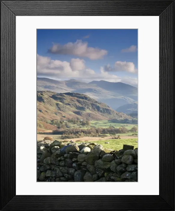 Framed Print : Rural Landscape Framed Print : Rural Landscape