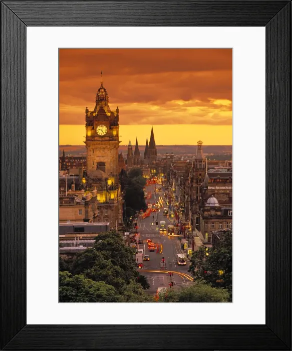 Framed Print : Princes St Framed Print : Princes St