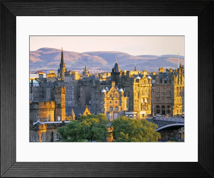 Framed Print : Skyline, Edinburgh Framed Print : Skyline, Edinburgh