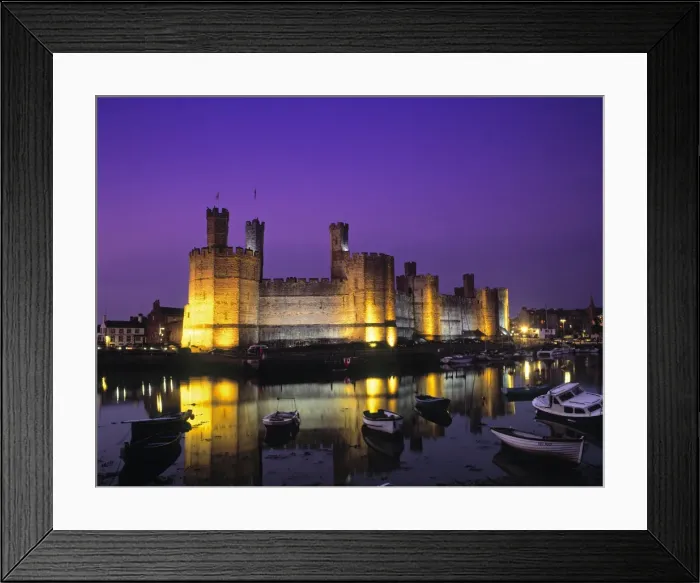 Framed Print : Caernarfon Castle Framed Print : Caernarfon Castle