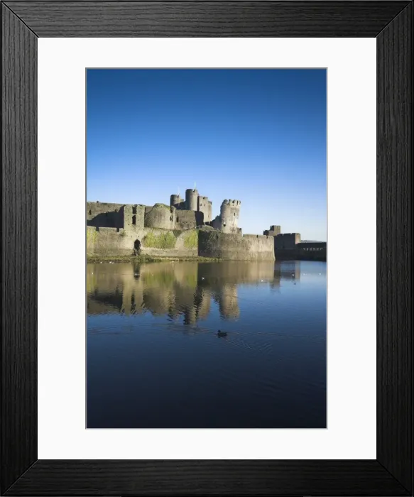 Framed Print : Caerphilly Castle Framed Print : Caerphilly Castle