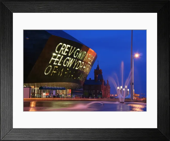 Framed Print : Wales, Cardiff, Cardiff Bay Framed Print : Wales, Cardiff, Cardiff Bay