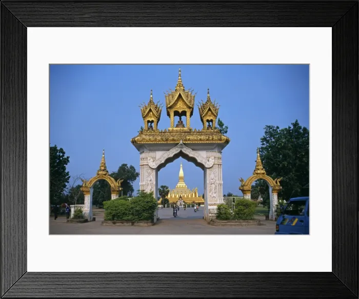 Framed Print : Laos, Vientiane Prefecture, Vientiane Framed Print : Laos, Vientiane Prefecture, Vientiane