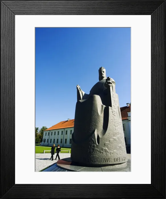 Framed Print : National Museum Monument of King Mindaugas Framed Print : National Museum Monument of King Mindaugas