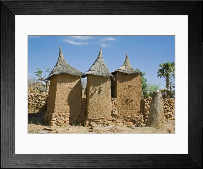 Framed Print : Mali, Dogon Country, Koundu Framed Print : Mali, Dogon Country, Koundu