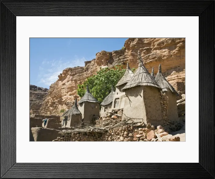 Framed Print : Mali, Dogon Country, Tereli Framed Print : Mali, Dogon Country, Tereli