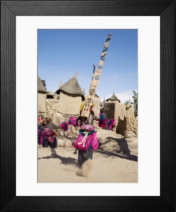 Framed Print : Mali, Dogon Country, Tereli Framed Print : Mali, Dogon Country, Tereli