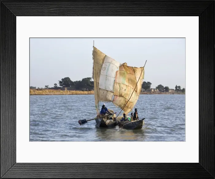 Framed Print : Mali, Niger Inland Delta Framed Print : Mali, Niger Inland Delta