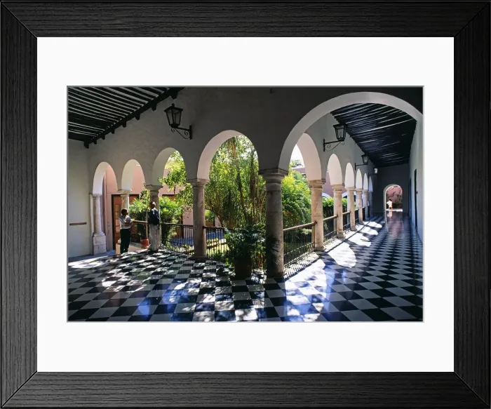 Framed Print : Municipal Hacienda Framed Print : Municipal Hacienda