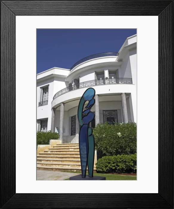 Framed Print : Villa des Artes Framed Print : Villa des Artes