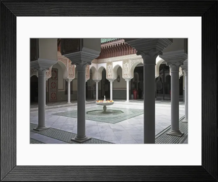 Framed Print : Interior of the famous Mamounia hotel in Marrakech Framed Print : Interior of the famous Mamounia hotel in Marrakech