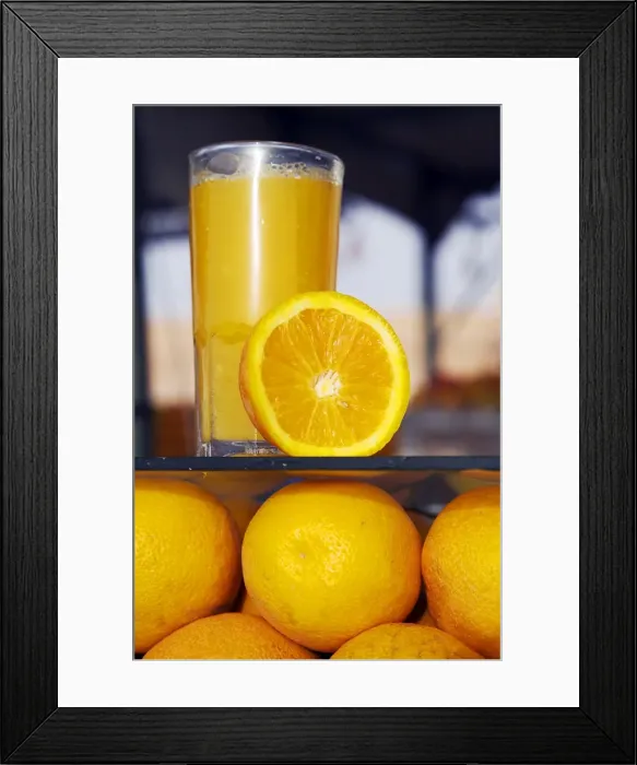 Framed Print : Orange juice for sale in the Djemaa el Fna Framed Print : Orange juice for sale in the Djemaa el Fna