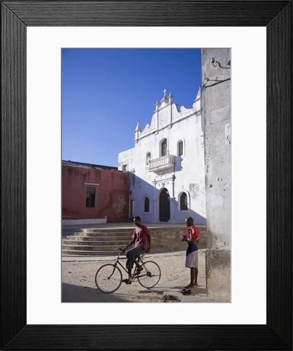Framed Print : One of the many colonial era churches in the stone Framed Print : One of the many colonial era churches in the stone