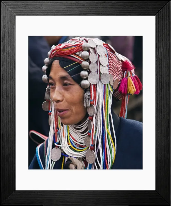Framed Print : Myanmar, Burma, Kengtung Framed Print : Myanmar, Burma, Kengtung