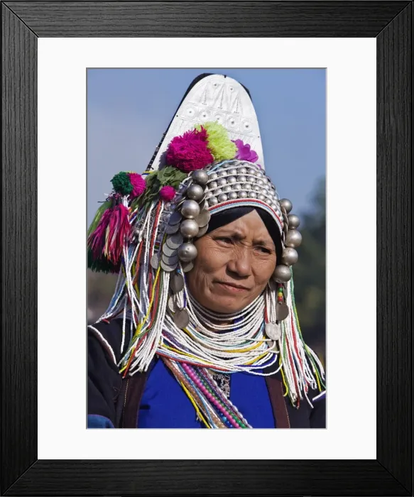 Framed Print : Myanmar, Burma, Kengtung Framed Print : Myanmar, Burma, Kengtung