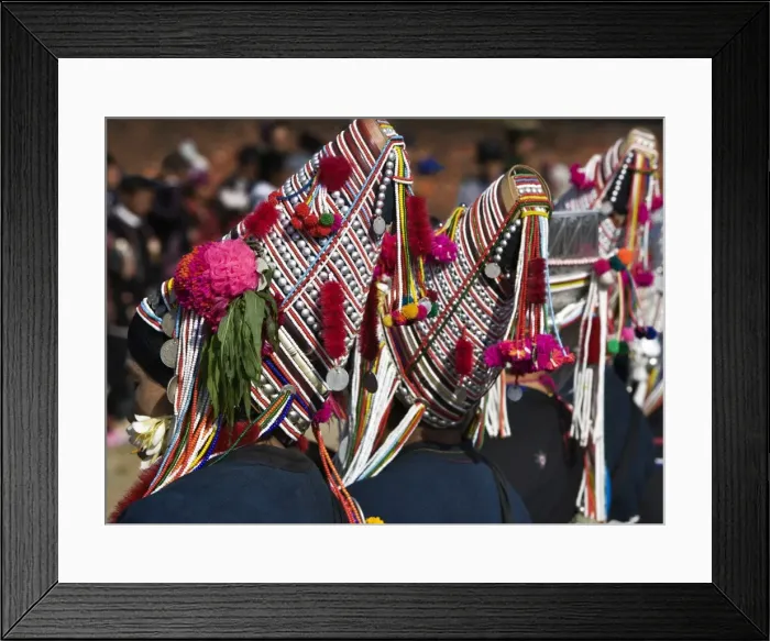 Framed Print : Myanmar, Burma, Kengtung Framed Print : Myanmar, Burma, Kengtung