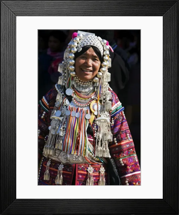 Framed Print : Myanmar, Burma, Kengtung Framed Print : Myanmar, Burma, Kengtung