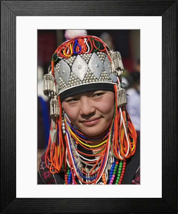 Framed Print : Myanmar, Burma, Kengtung Framed Print : Myanmar, Burma, Kengtung