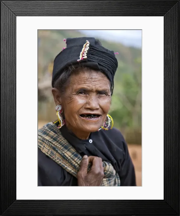 Framed Print : Myanmar, Burma, Pan-lo Framed Print : Myanmar, Burma, Pan-lo