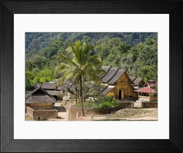 Framed Print : Myanmar, Burma, Wan-seeing Framed Print : Myanmar, Burma, Wan-seeing