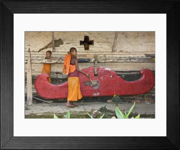 Framed Print : Myanmar, Burma, Wan-seeing Framed Print : Myanmar, Burma, Wan-seeing