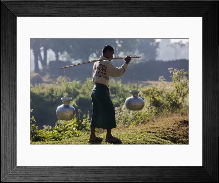 Framed Print : Myanmar, Burma, Mrauk U Framed Print : Myanmar, Burma, Mrauk U