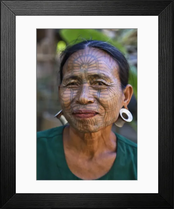 Framed Print : Myanmar, Chin State, Kyi Chaung Village Framed Print : Myanmar, Chin State, Kyi Chaung Village