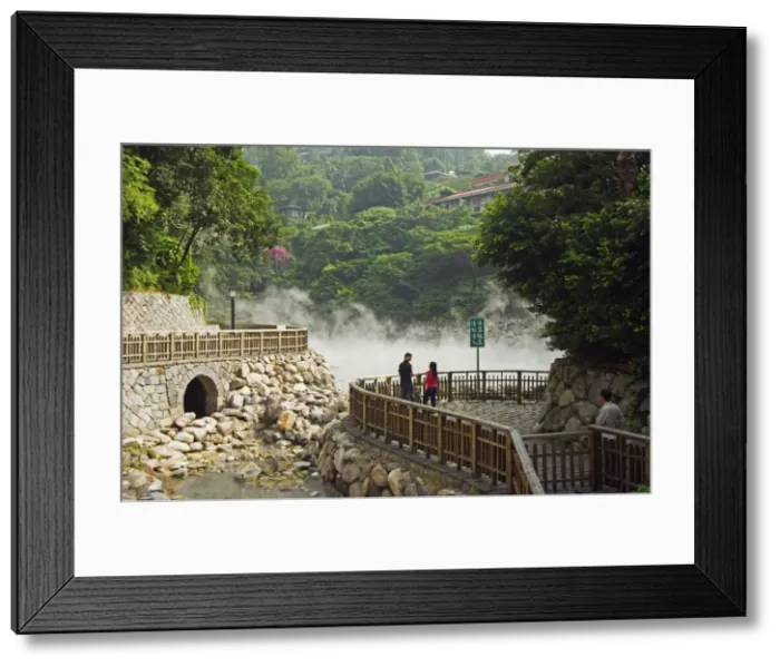 Framed Print : Taipeigeothermal valley Framed Print : Taipeigeothermal valley