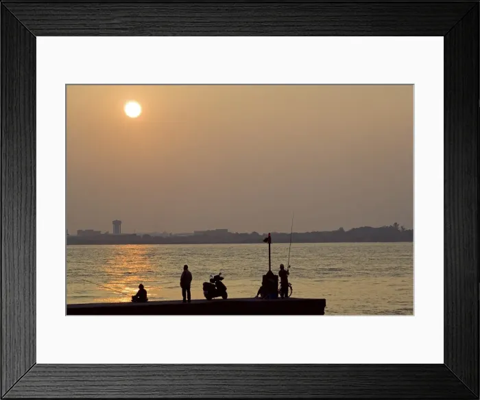 Framed Print : Taipei sunset Framed Print : Taipei sunset